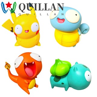 Quillan ฟิกเกอร์ การ์ตูนปิกาจู ตาโต ของเล่นสําหรับเด็ก เก็บสะสม