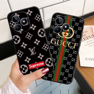 เคสโทรศัพท์มือถือ ซิลิโคนนิ่ม ลายแบรนด์อินเทรนด์ สําหรับ Realme C53 C55 11 Pro Plus Pro+