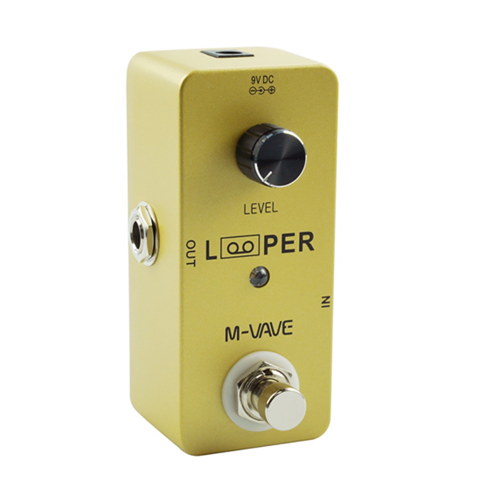 M-VAVE MINI HOOPER กีตาร์เหยียบ Guitarra Loop กีตาร์ไฟฟ้าเหยียบไม่จํากัด Overdubs Cuvave CUBE BABY O