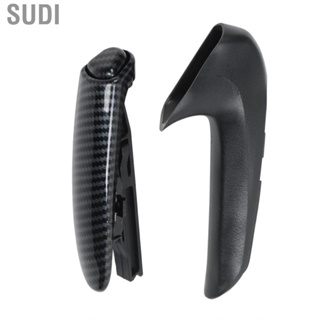 Sudi Hand Brake Handle Cover  Durable Carbon Fiber Pattern Parking Brake Handle 47115 SNA A82 with Handle Brake Cover for Car