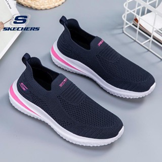 Skechers_ รองเท้ากีฬาลําลอง ผ้าตาข่าย ระบายอากาศ ขนาดใหญ่ สําหรับผู้ชาย และผู้หญิง