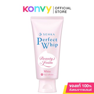 Senka Perfect Whip White เซนกะ วิปโฟมล้างหน้าเพื่อผิวดูกระจ่างใส.