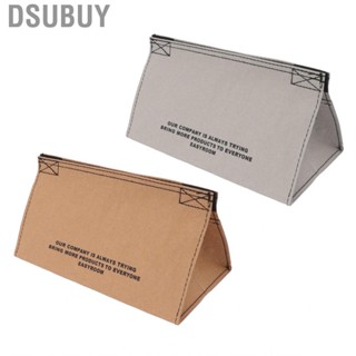 Dsubuy Tissue Holder  Dispenser Washable Kraft Paper for Bedroom