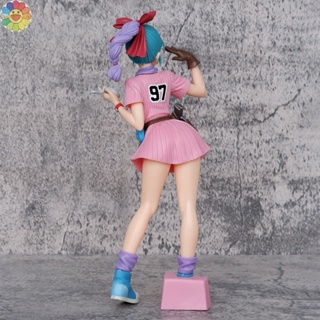 Gogo โมเดลฟิกเกอร์ PVC รูปปั้นอนิเมะ Bulma Glitter Glamours GK ของเล่น สําหรับเก็บสะสม