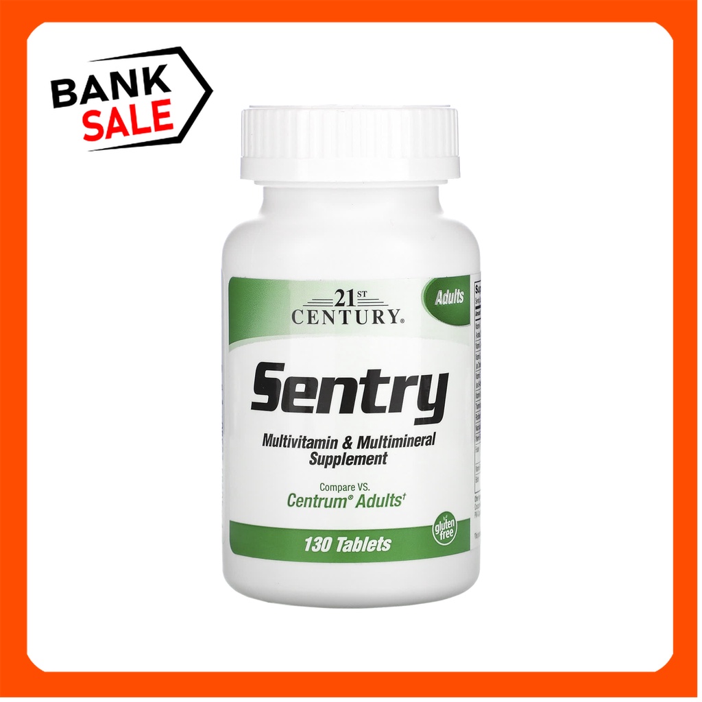 21st Century, Sentry, Adults Multivitamin & Multimineral Supplement, 130 Tablets