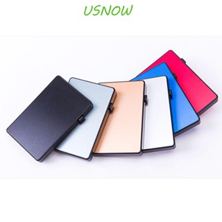 Usnow เคสอลูมิเนียมอัลลอยด์ ป้องกันบัตรเครดิต Rfid อัตโนมัติ