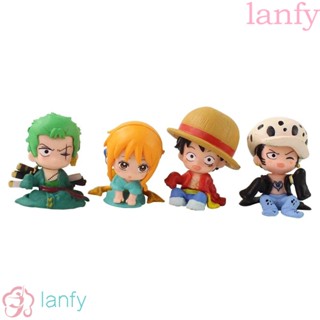 Lanfy โมเดลฟิกเกอร์ Luffy ของเล่นคลายเครียด สําหรับเด็กผู้ชาย