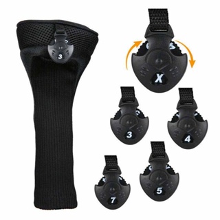 3PCS Sport Golf Rod Sleeve Sets Practical Protective Headcover Golf Club Head Covers Accessories Interchangeable Long