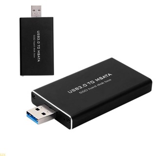 Xin อะแดปเตอร์แปลงฮาร์ดดิสก์ภายนอก USB 3 0 เป็น mSATA SSD สําหรับเคส