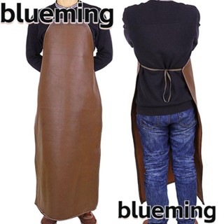 Blueming2 ผ้ากันเปื้อนหนัง กันความร้อน กันเปลวไฟ กันร้อนลวก เพื่อความปลอดภัย สําหรับเชื่อม