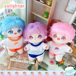 Solighter เสื้อผ้าตุ๊กตา กางเกงขาสั้น ขนาดเล็ก 20 ซม. อุปกรณ์เสริม สําหรับตุ๊กตา