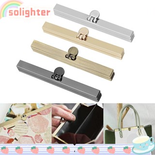 SOLIGHTER ตะขอล็อคกระเป๋า แบบโลหะ สไตล์วินเทจ DIY