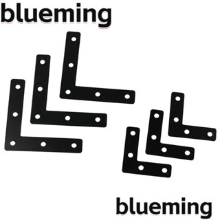 Blueming2 ตัวยึดมุมแบน เหล็ก รูปตัว L 3-1/8 นิ้ว และ 2 นิ้ว ไม่แตกง่าย สีดํา สําหรับกรอบรูป หน้าต่าง 20 แพ็ค