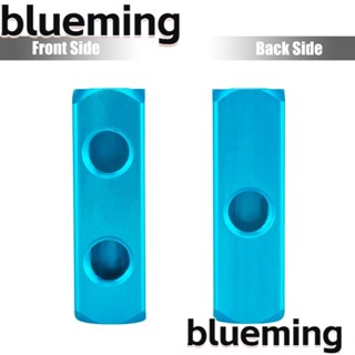 Blueming2 บล็อกนิวเมติก 2 ทาง 1/4 นิ้ว เชื่อมต่อเร็ว 5 พอร์ต สีฟ้า 4 ชิ้น