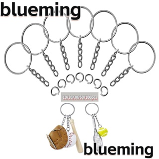 Blueming2 แหวนแยก เส้นผ่าศูนย์กลาง 25 มม. สําหรับเครื่องประดับ พวงกุญแจ DIY 10 20 30 50 100 ชิ้น