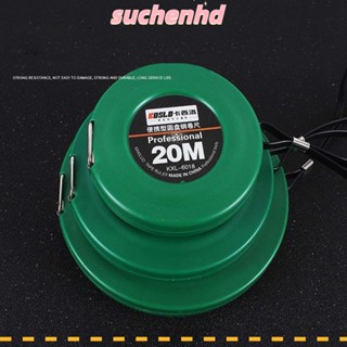 Suchenhd เทปวัดเหล็ก แม่นยํา พร้อมเทปวัด แบบพกพา 10-50 เมตร สําหรับวิศวกรรม