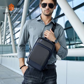 Arctic Hunter New Messenger Bag Mens bag shoulder bag casual large capacity all-match chest bag crossbody backpack