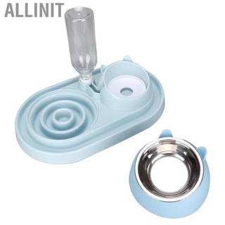 Allinit &amp;Water Bowl Set Slow  Automatic Drinking Water&amp;  F