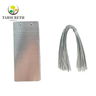 Tarsureth ป้ายแท็กอลูมิเนียม สีเงิน สําหรับสัตว์เลี้ยง