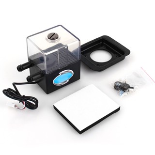 [ปั๊มน้ำที่เงียบเป็นพิเศษ] Sc-300t 12v Dc Ultra-Quiet Water Pump&amp;Pump Tank For Pc Cpu Liquid Cooling