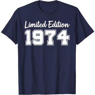 เสื้อยืด พิมพ์ลาย Limited Edition 1974 49th Birthday สําหรับเด็ก 49 ปี