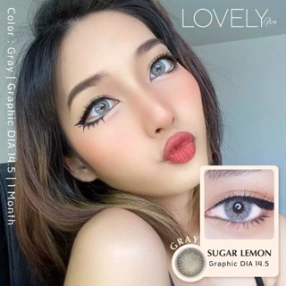 Sugar lemon Lovelylens คอนแทคเลนส์ 0.00