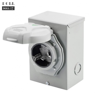 ⭐NEW ⭐Lockable SS250P Inlet Box with Weatherproof Flip Cover Reliable Power Connection