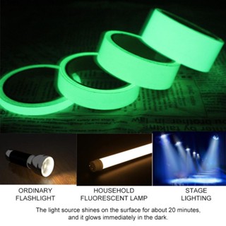 1 M Self-กาวเทปส่องสว่าง/Night Vision GLOW In Dark คำเตือนความปลอดภัย DIY สติ๊กเกอร์ติดผนัง/เวทีตกแต่งบ้านเทป Aube