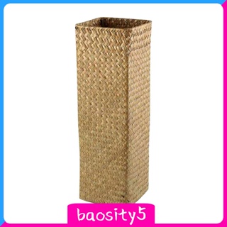 [Baosity5] ตะกร้าหวาย สไตล์โบโฮ เรโทร สําหรับใส่ดอกไม้