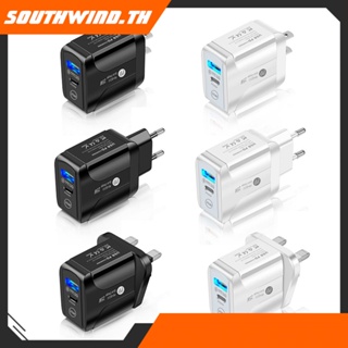 ร้อน! PD 25WQC30 Dual Port Charger – อะแดปเตอร์ชาร์จเร็วสำหรับ IPhone 13 Mini Qc30 อุปกรณ์เสริมโทรศัพท์ PD 20W Dual Port Charger EU US UK ปลั๊กอะแดปเตอร์ชาร์จ Eu Us Uk Plug