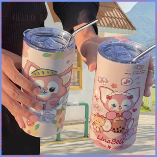 🥤สินค้าแอนิเมชั่น Limited Cartoon Cup🥤Lingna Belle Merchandise กระติกน้ําร้อนสเตนเลส คุณภาพสูง สําหรับออฟฟิศ