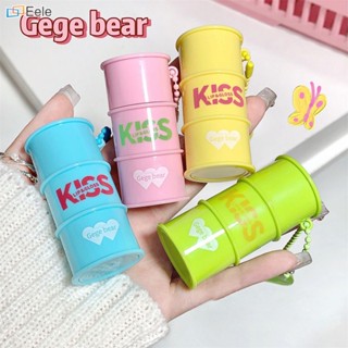 Gege Bear Gogo Bear Rundu Glazed Lip Glaze ลิปกลอสให้ความชุ่มชื้นเพื่อให้ลุคเป็นธรรมชาติและเป็นมันเงา อ่อนโยนและเป็นมิตรต่อผิว Neutral Glassy Lips Look Natural Lip Gloss Trend (จัดส่งในวันนี้)