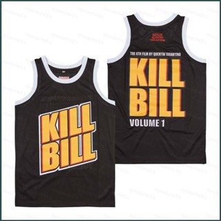 Sy3 No.3 Kill Bill เสื้อกีฬาบาสเก็ตบอล สีดํา พลัสไซซ์ สําหรับทุกเพศ YS3