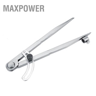 Maxpower เครื่องแบ่งหนังปีกขนาด 200 มม. หมุนได้ เครื่องมือ ระยะห่างเข็มทิศบริเวณขอบ