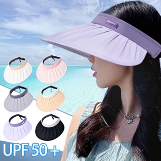 Upf50+ หมวกปีกกว้าง กันแดด ป้องกันรังสียูวี เปลี่ยนสีได้ สองสี เหมาะกับฤดูร้อน สําหรับผู้หญิง ขับขี่ เดินป่า เล่นกีฬากลางแจ้ง