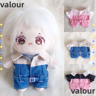 Valour ชุดเสื้อแขนสั้น กางเกงขาสั้น 10 ซม. สําหรับตุ๊กตาไอดอล DIY