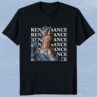 เสื้อยืด พิมพ์ลายอัลบั้ม Beyonce Renaissance สไตล์สตรีท สําหรับแฟนคลับ