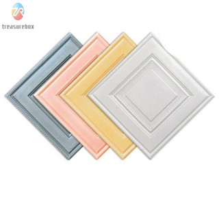 【TRSBX】Easy Install Self Adhesive Panel Waterproof 3D Wall Sticker for Bedroom