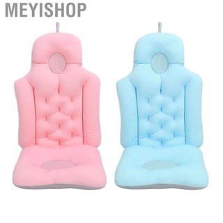 Meyishop Bathtub Cushion Soft Breathable Folding Headrest Back Support Bath Pillow Cushix