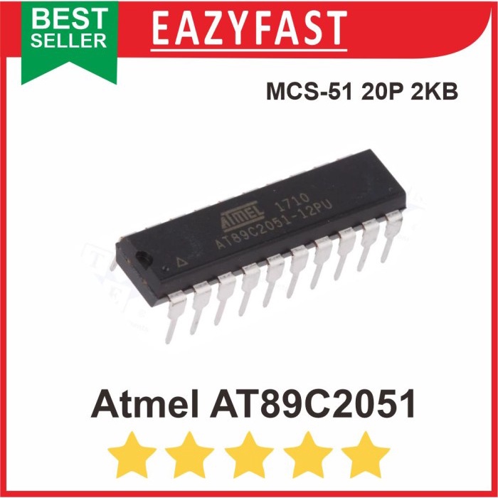 IC Atmel AT89C2051 AT 89C2051 2051 MCS51 MCS 51 ไมโครชิป uC
