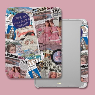 [iPad Air 5] เคสใส ลายการ์ตูน กันตก สําหรับ iPad 2021 Pro 11 gen9 gen8 gen7 gen5 gen6 Air4 10.9 2022 gen 10