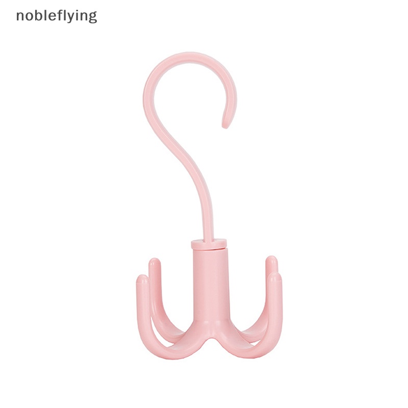 Nf 360° Nobleflying ตะขอแขวนกระเป๋า ประหยัดพื้นที่ หมุนได้ สําหรับตู้เสื้อผ้า