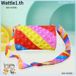 Wttle Pop Fidget ของเล่นคลายเครียด ​กระเป๋าเป้สะพายหลัง ซิลิโคน บรรเทาความเครียด