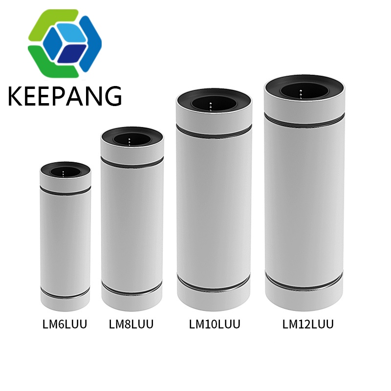 1pc LM6LUU LM8LUU LM10LUU LM12LUU Linear Ball Bearing Bushing For 3D Printer Extended Linear Ball Be