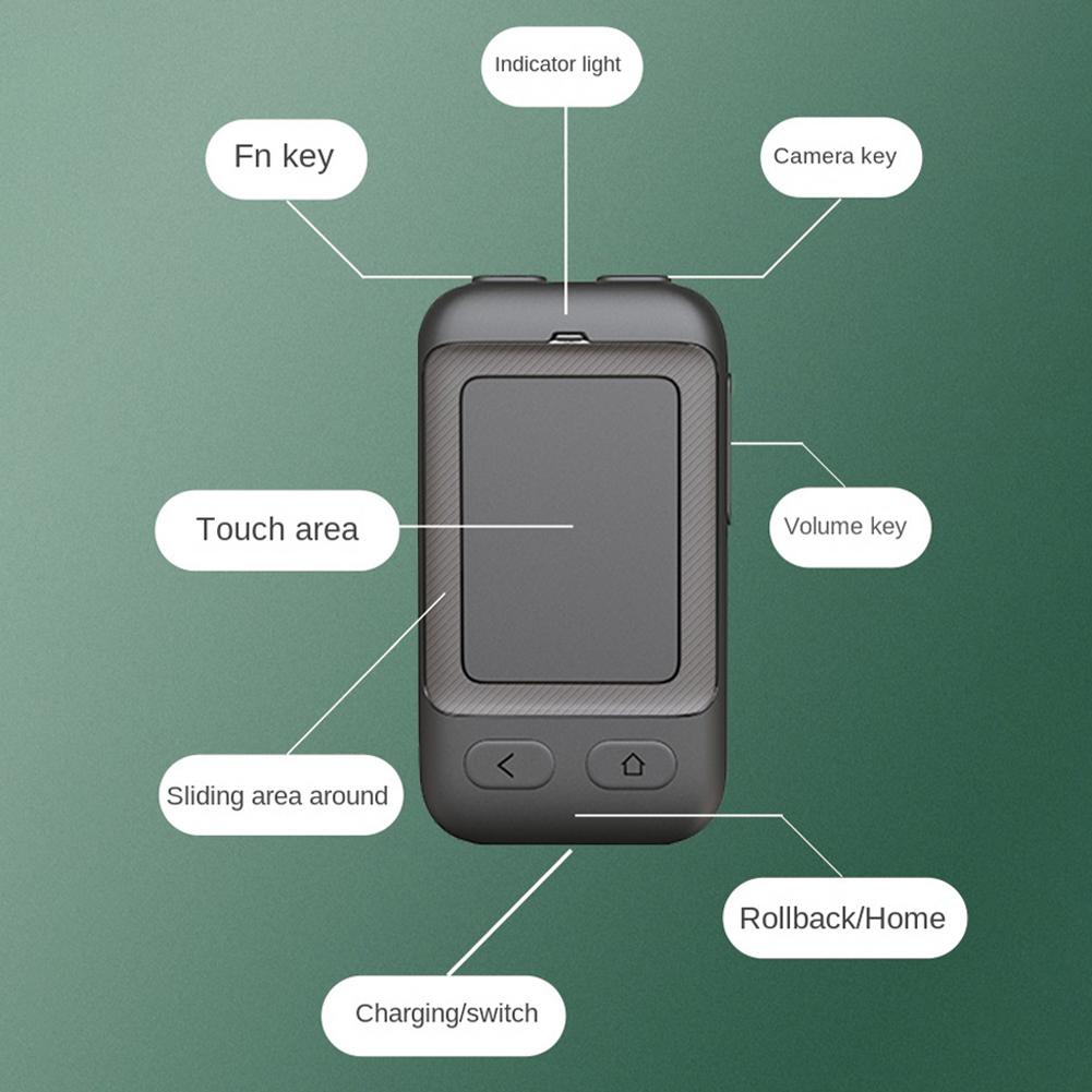 CheerTok Air เอกพจน์ โทรศัพท์มือถือการควบคุมระยะไกล CHP03 เมาส์อากาศ Bluetooth ทัชแพดมัลติฟังก์ชั่นไร้สาย