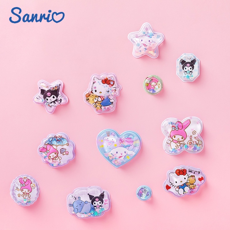 Sanrio&iigen สติกเกอร์ ลายการ์ตูน 3D สําหรับติดตกแต่ง
