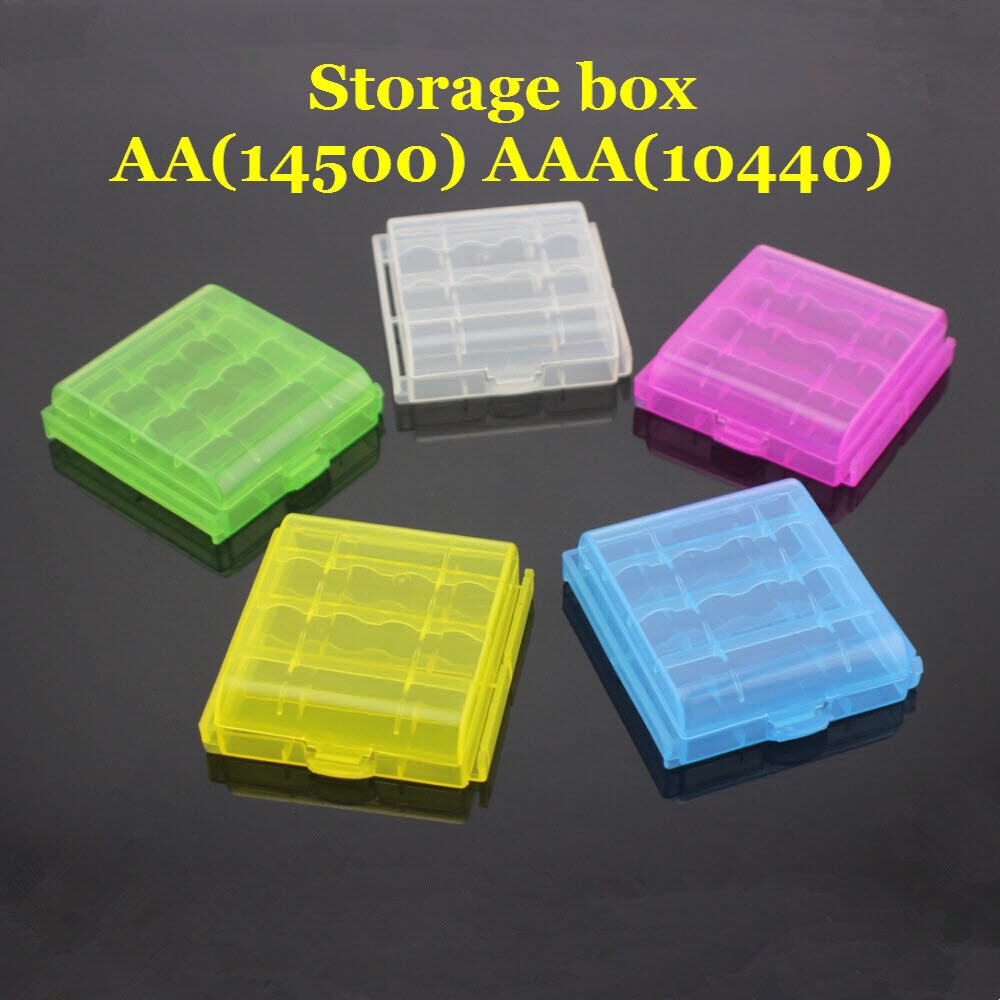 AA(14500) AAA(10440) Battery Protective storage box