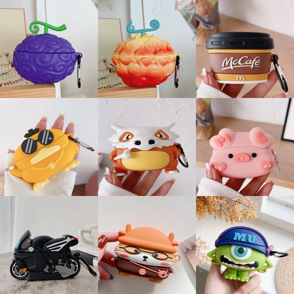 For UGREEN HiTune T6 Case Cute Rabbit Bulldog UGREEN HiTune T6 Silicone Soft Case Cartoon Piggy UGRE