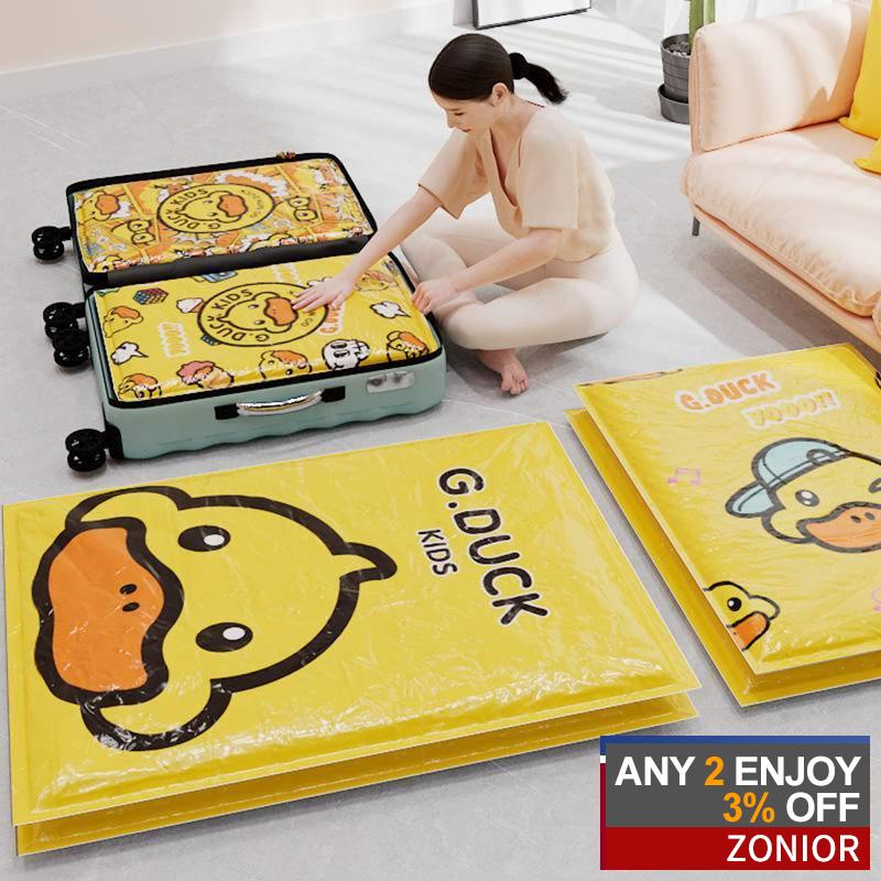 เสื้อผ้า Quilt สูญญากาศบีบอัดถุงเก็บกระเป๋า