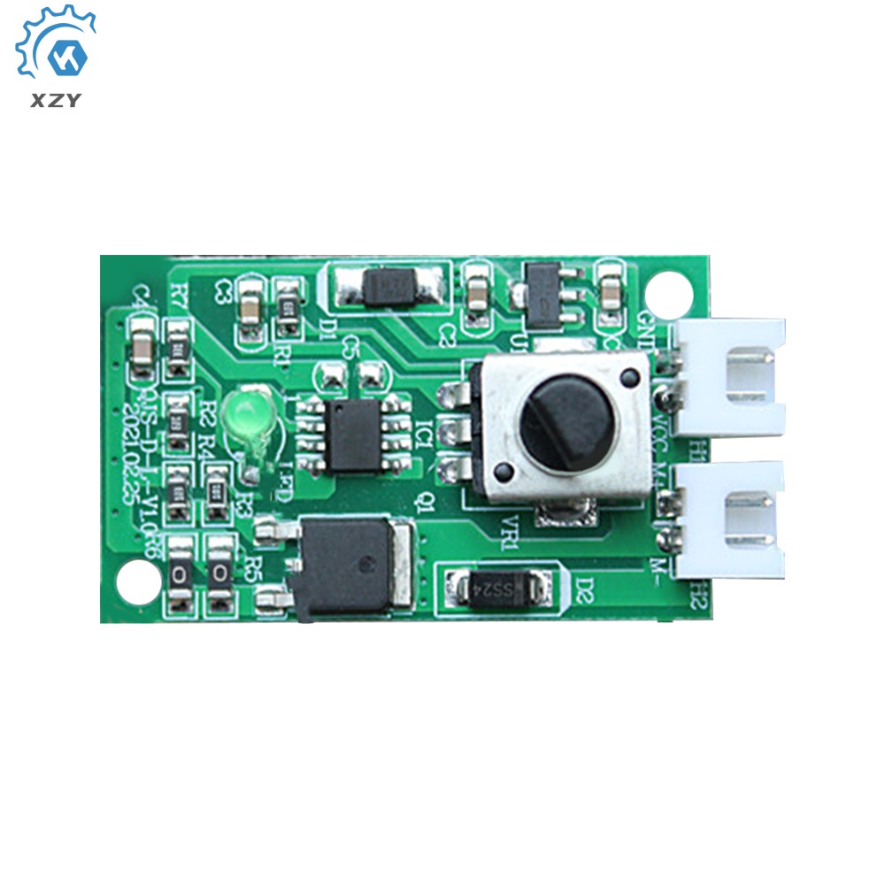 Pwm โมดูลควบคุมความเร็วมอเตอร์ DC7-12V ปรับได้ PWM 10A